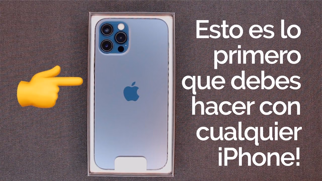 &iquest;C&oacute;mo usar el iPhone por primera vez?