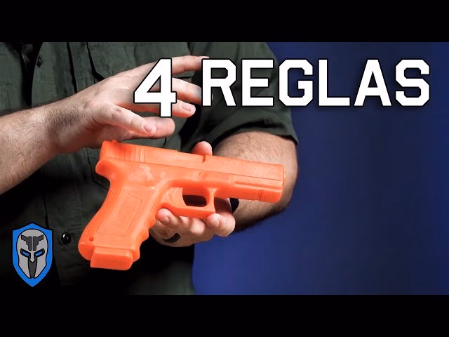 ¿Cuáles son las 4 reglas de las armas de fuego?