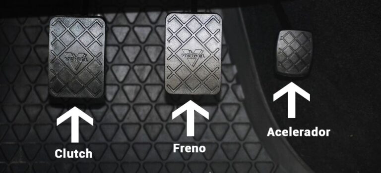 Gu&iacute;a de Pedales: Embrague, Freno y Acelerador