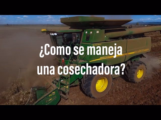 &iquest;C&oacute;mo se transporta una cosechadora?