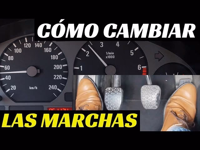 &iquest;Qu&eacute; deber&iacute;as hacer al cambiar de marcha?