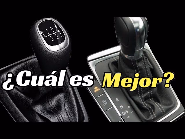 &iquest;Qu&eacute; es mejor, aprender a manejar est&aacute;ndar o autom&aacute;tico?