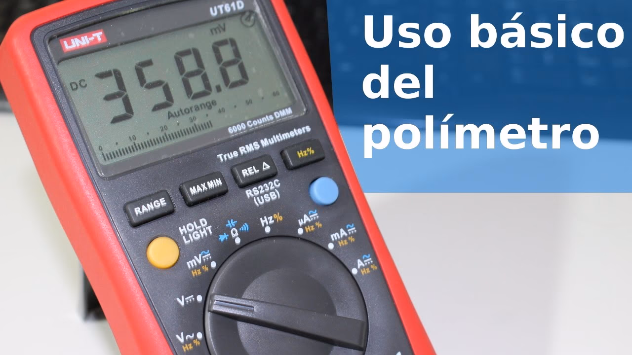 ¿Qué significan DCV y ACV en un multímetro?