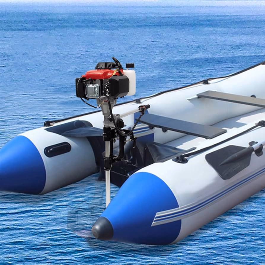 ¿Cómo va el motor de una lancha más rápido, arriba o abajo?