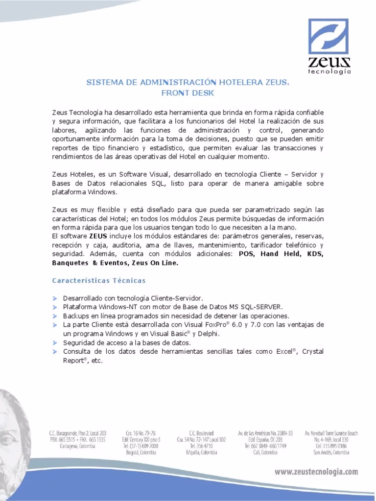 &iquest;Sistema Zeus Qu&eacute; es?