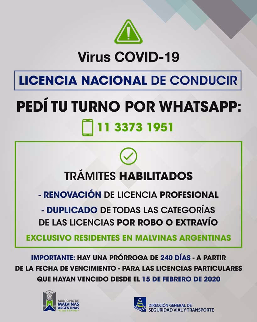 &iquest;D&oacute;nde se hace la libreta sanitaria Malvinas Argentinas?