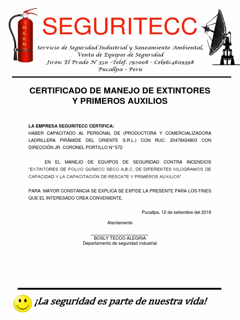 &iquest;C&oacute;mo obtener la certificaci&oacute;n de la NFPA?