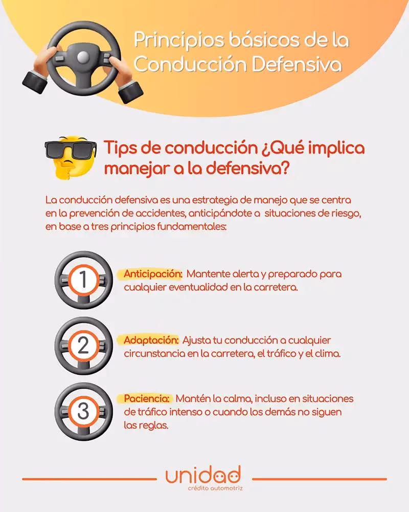 &iquest;Cu&aacute;les son los 5 h&aacute;bitos de manejo defensivo?