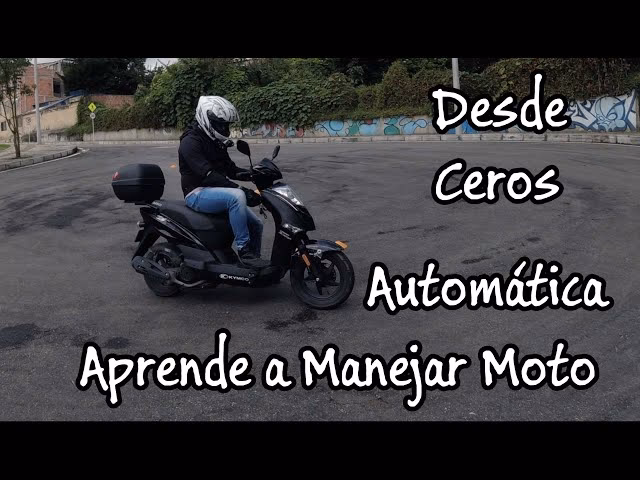 &iquest;C&oacute;mo aprender a conducir un scooter para principiantes?