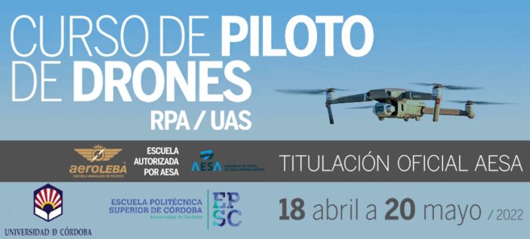 Curso de Piloto de Drones: Obt&eacute;n tu Licencia Oficial