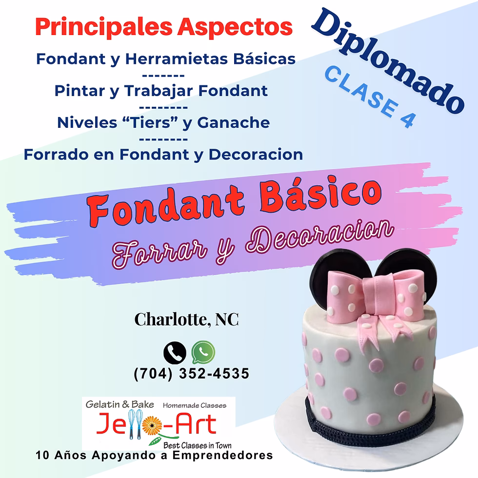 &iquest;Es f&aacute;cil trabajar con fondant para principiantes?