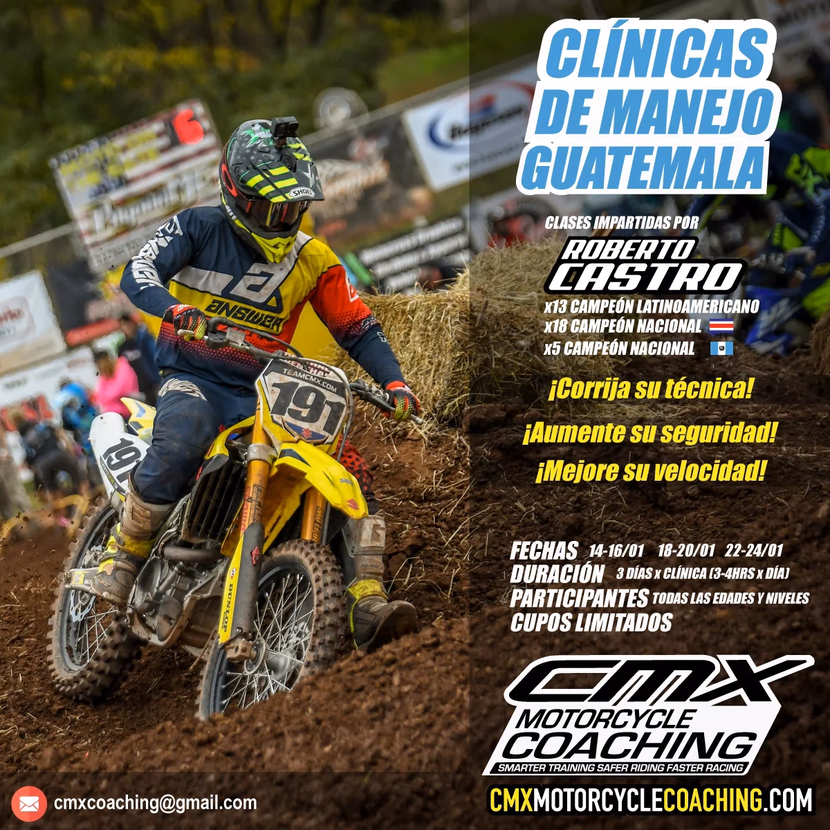 &iquest;Cu&aacute;nto cuestan las clases de motocross?