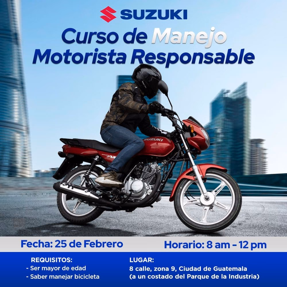 ¿Las motocicletas Suzuki son buenas para principiantes?