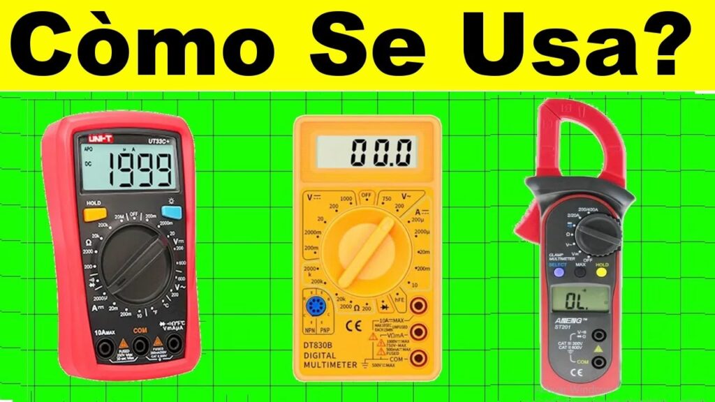 Aprende a Usar el Multímetro como un Profesional