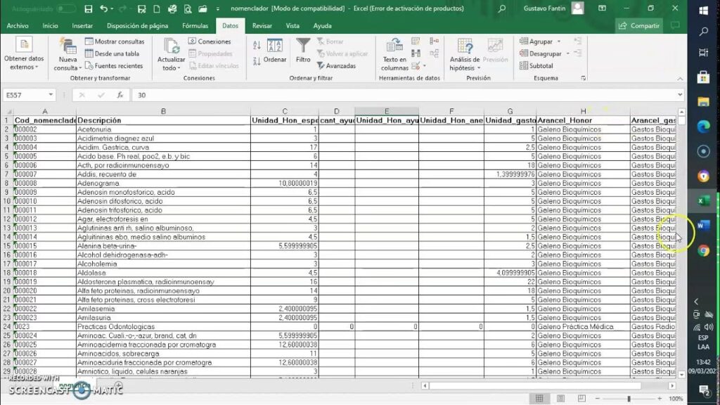 Aprende a Dominar el Nomenclador Nacional