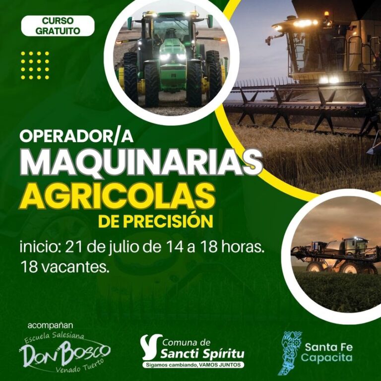 Sueldo de un Operador de Maquinaria Agr&iacute;cola