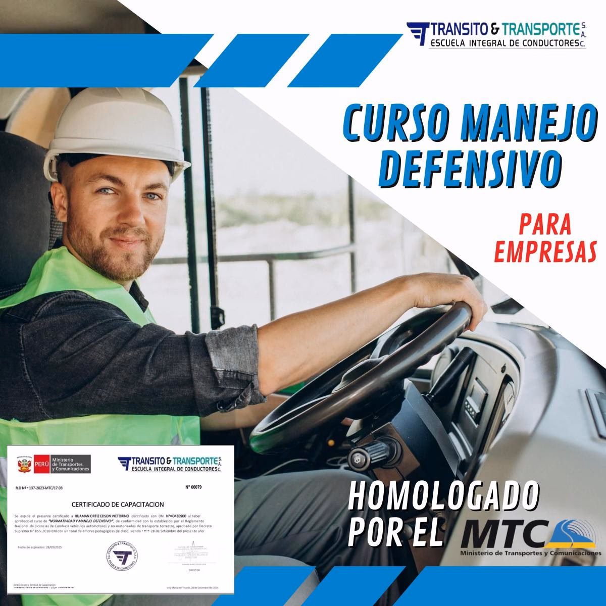 &iquest;D&oacute;nde puedo sacar el certificado de manejo defensivo?