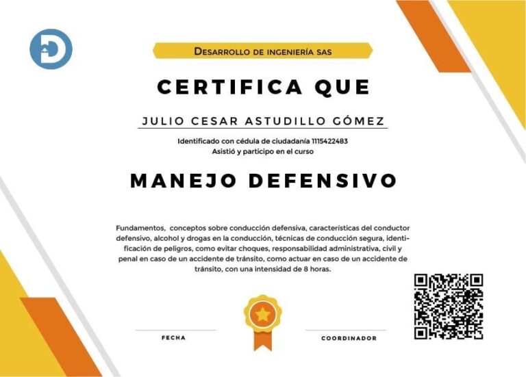 Curso de Manejo Defensivo en Per&uacute;: Precio y Gu&iacute;a