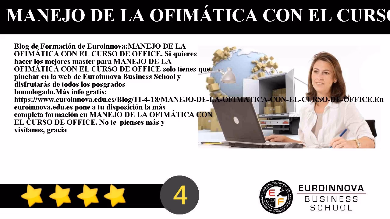 ¿Qué se da en un curso de ofimática?