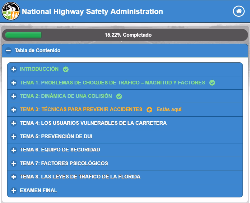 &iquest;Qu&eacute; es un formulario azul en la clase de manejo?