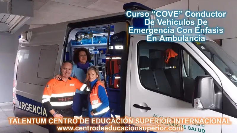 &iquest;C&oacute;mo se llama el curso para manejar ambulancia?