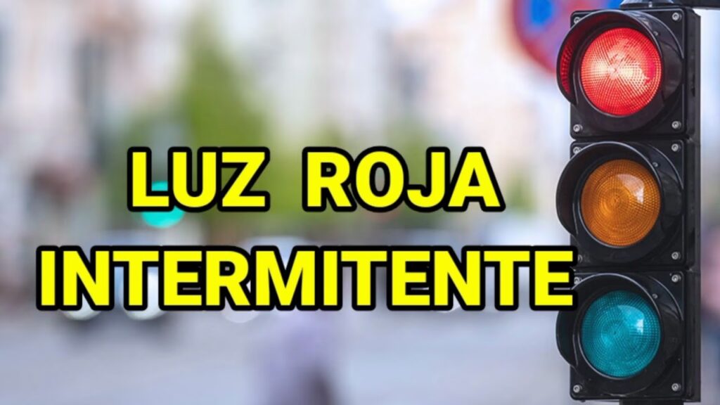 Semáforo Rojo Intermitente: ¿Cómo Actuar?