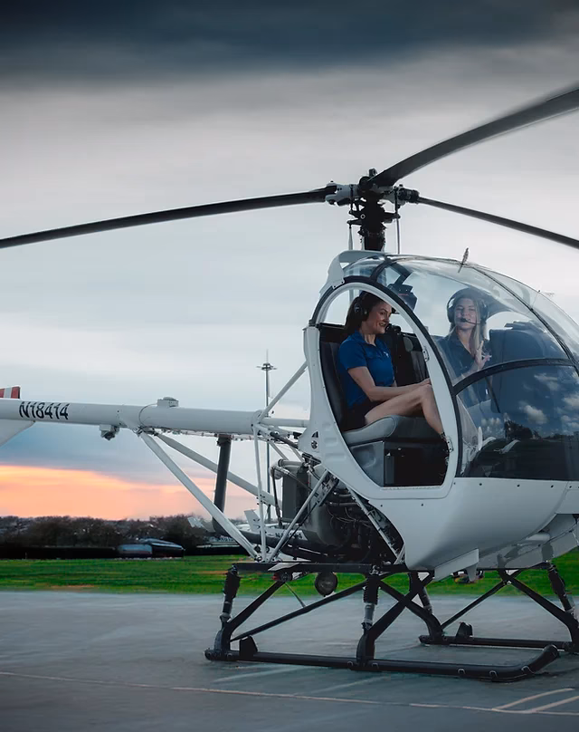 ¿Qué hay que estudiar para manejar un helicóptero?