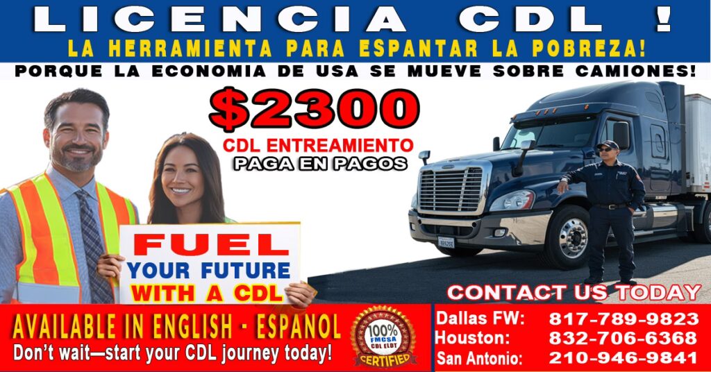 Licencia CDL en USA: Guía Completa para Obtenerla