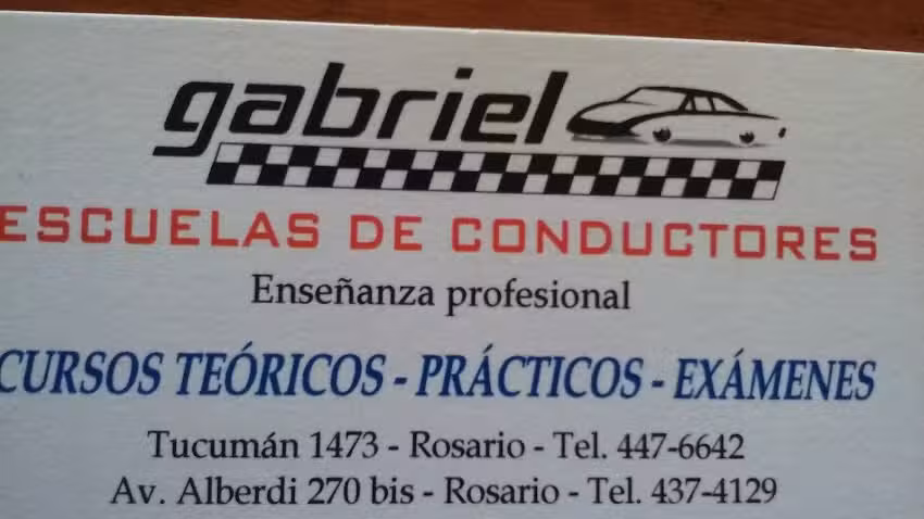 Gabriel Escuela de Conductores