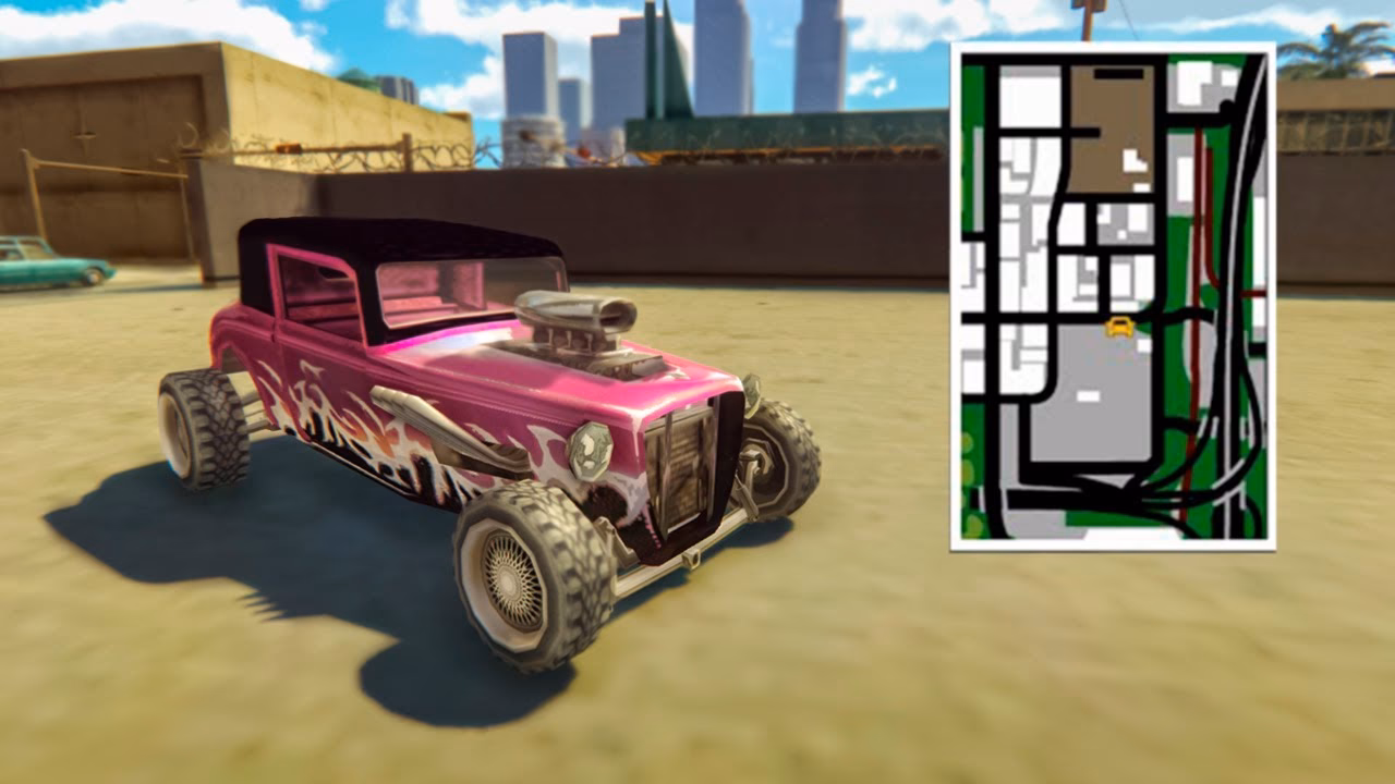 &iquest;Truco para aparecer autos en GTA?