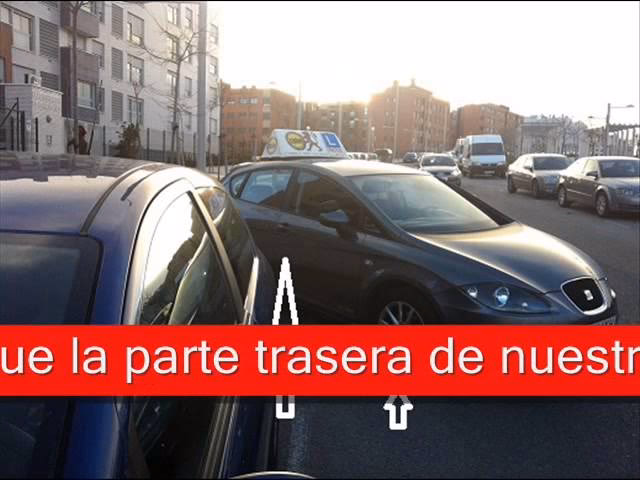 &iquest;Cu&aacute;ntas maniobras hay que hacer para estacionar?