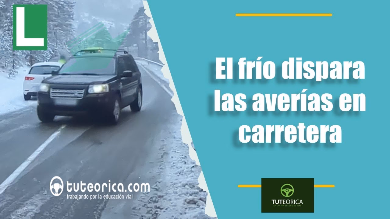 ¿Cuando se conduce sobre nieve o hielo, ¿se debe?