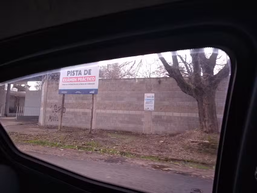 Pista de ex&aacute;men pr&aacute;ctico &ndash; Tr&aacute;nsito Moreno