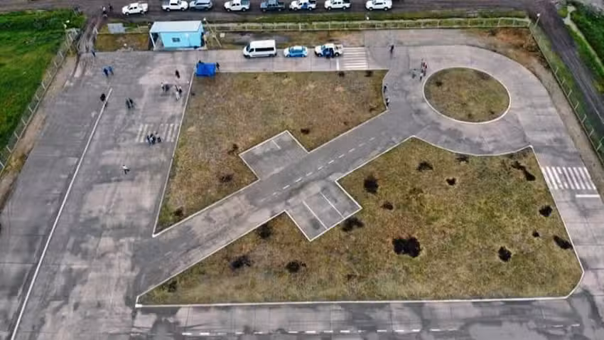 Pista de Manejo Dir Gral Polic&iacute;a Caminera
