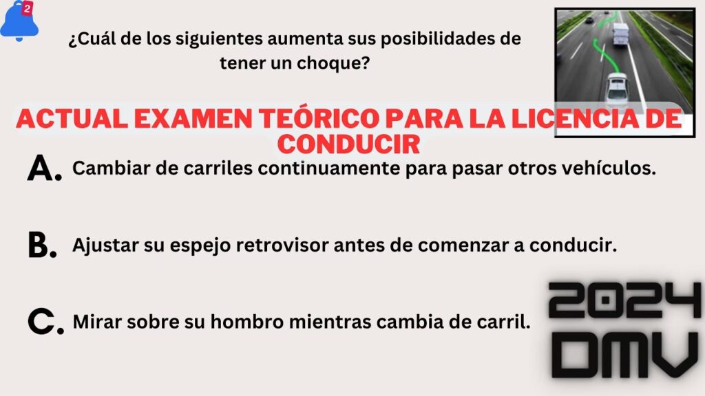 Las Preguntas Más Reprobadas del Examen de Conducir