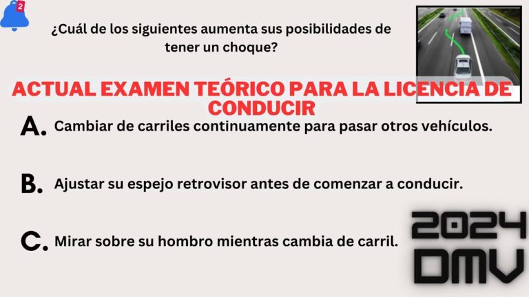 Las Preguntas M&aacute;s Reprobadas del Examen de Conducir