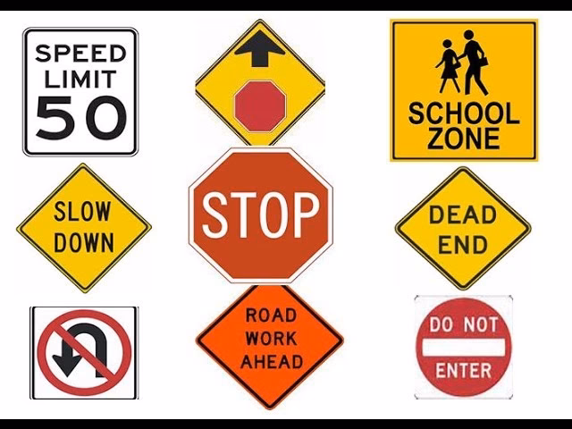 &iquest;Cu&aacute;les son las 4 se&ntilde;ales de tr&aacute;nsito m&aacute;s importantes?